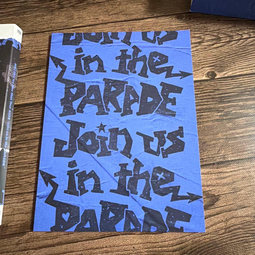 MAZZEL \"Join us in the PARADE\" 初回限定盤DVD
