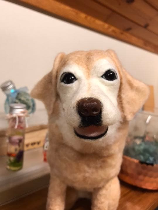 羊毛フェルト　ラブラドールレトリーバー