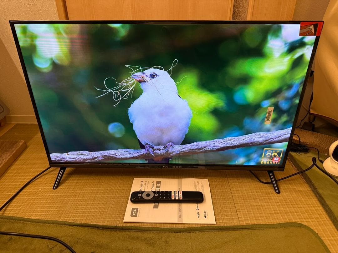 24年製新品並み！TCL 32S54H スマートテレビ　チューナーレス　32型