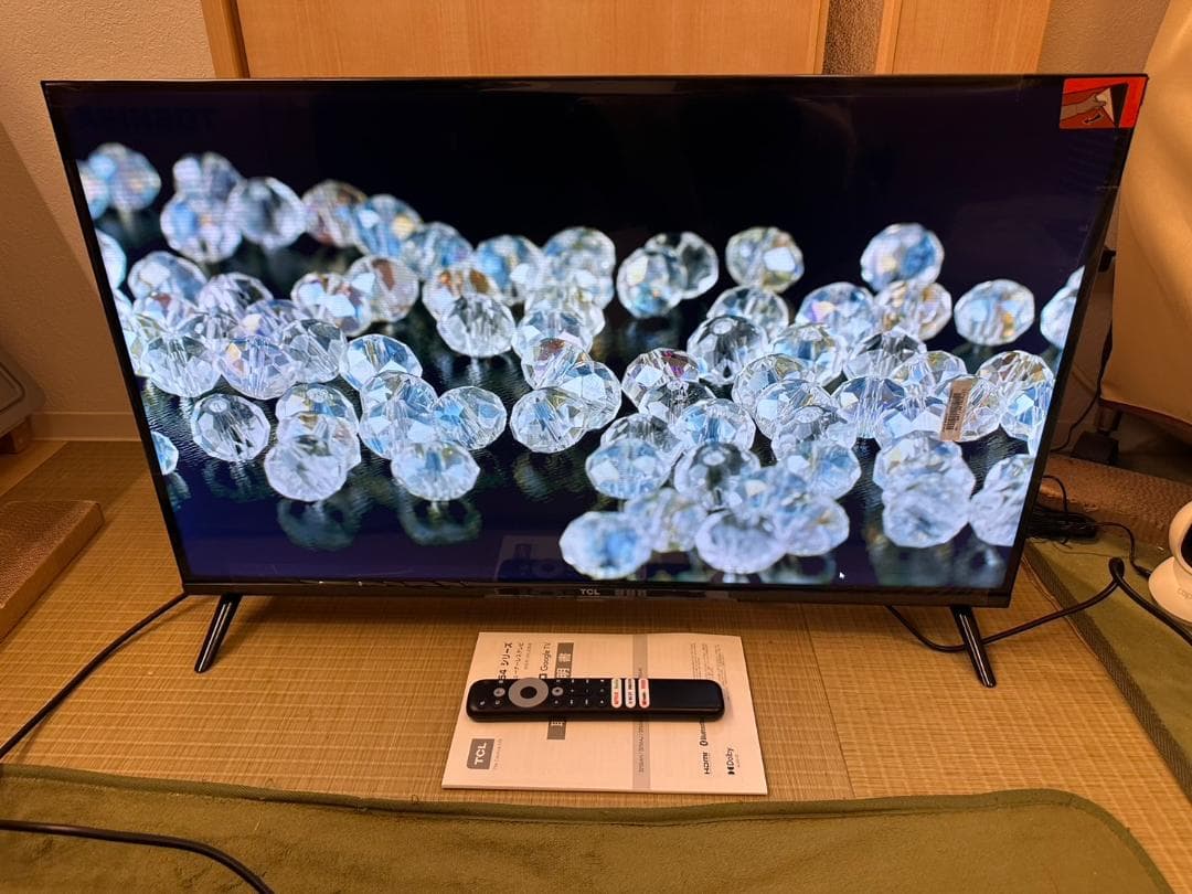 24年製新品並み！TCL 32S54H スマートテレビ　チューナーレス　32型