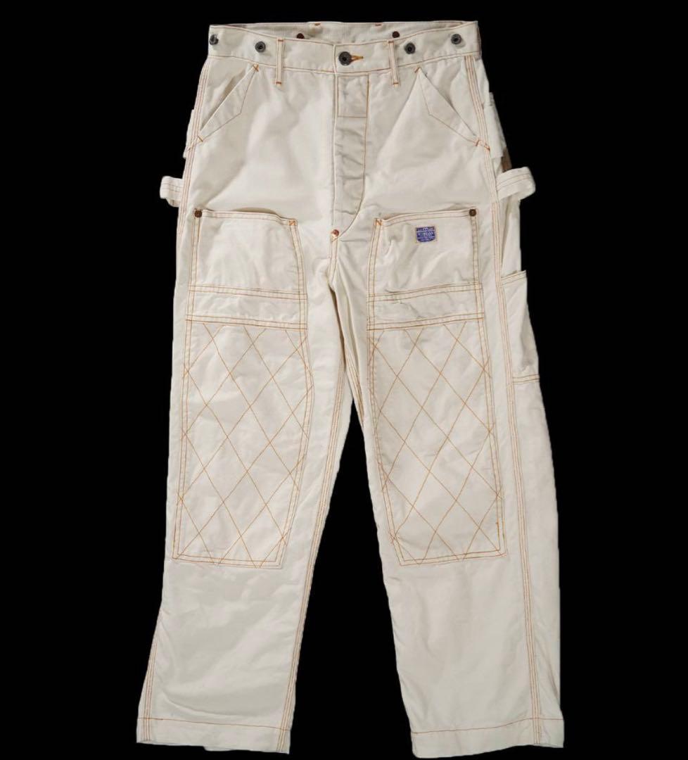 KAPITAL ランバーパンツ ダブルニー ワーク キャピタル 0サイズ