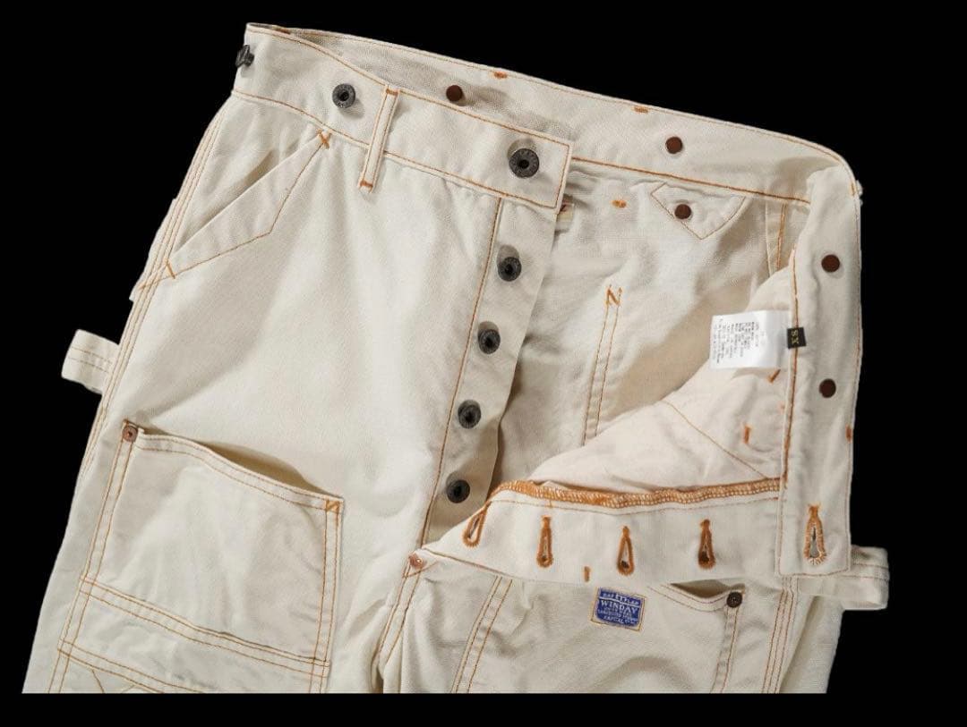 KAPITAL ランバーパンツ ダブルニー ワーク キャピタル 0サイズ