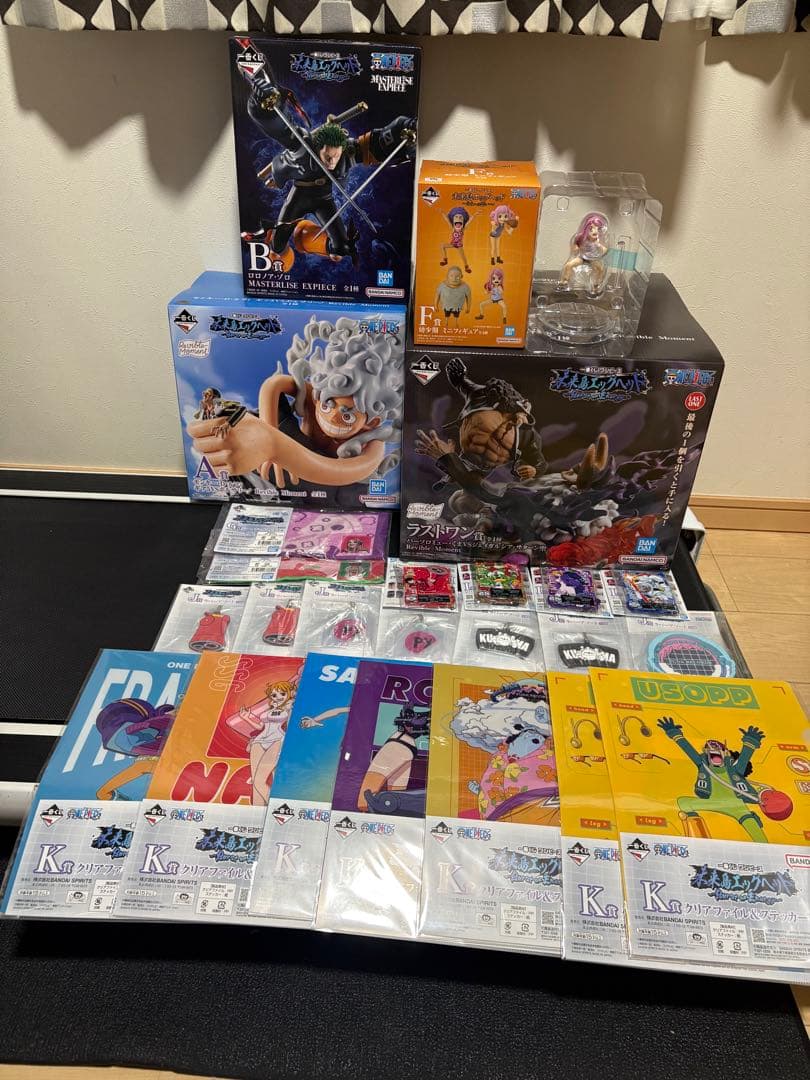 a*y様 一番くじ　ワンピース エッグヘッド　ラストワン A賞　B賞　おまけ付き