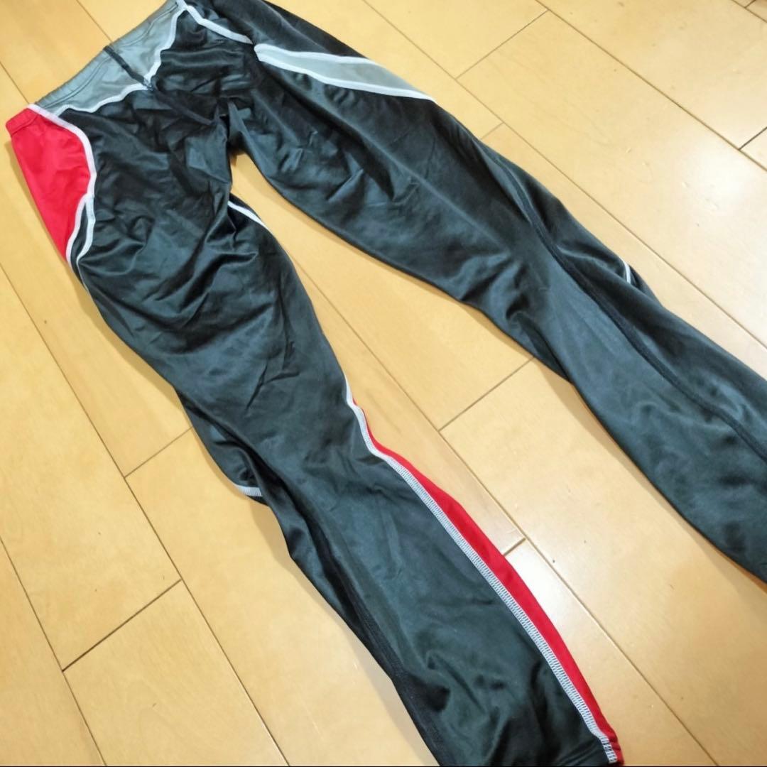 Lサイズ　アクセルスーツ　マイティライン　 ロングスパッツ 競泳水着 ミズノ