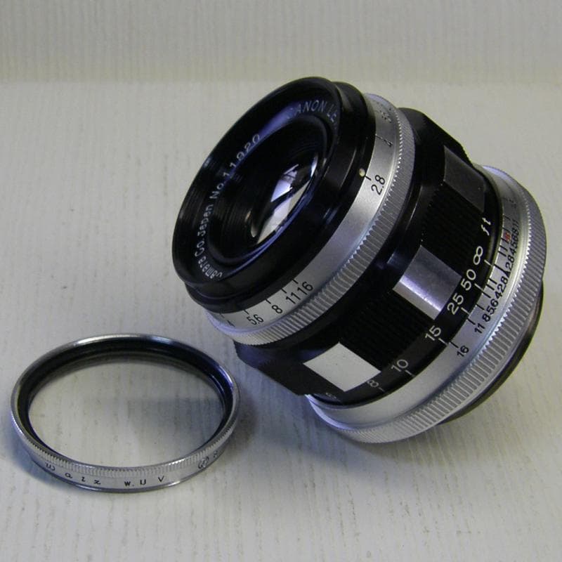 ライカＬマウント◎Ｃａｎｏｎ ５０／２．８