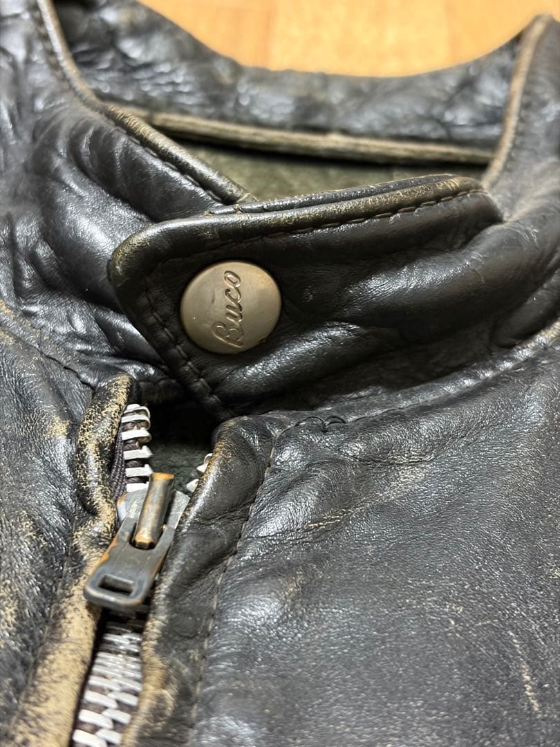 50s 60s BUCO J-100 ヴィンテージ 古着 シングルライダース