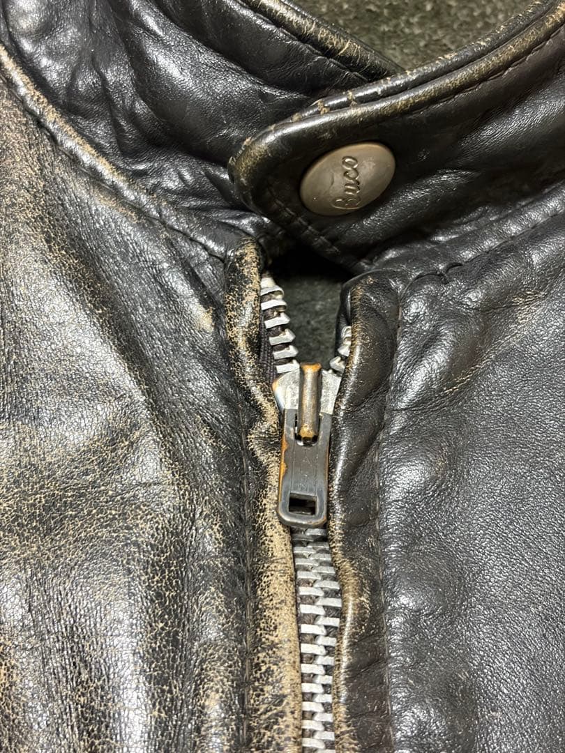 50s 60s BUCO J-100 ヴィンテージ 古着 シングルライダース