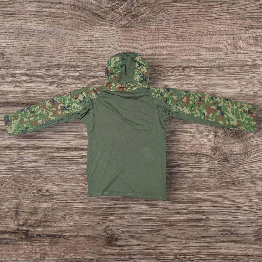 【美品】G3タイプ　コンバットシャツ 陸自迷彩　フード付き　XL