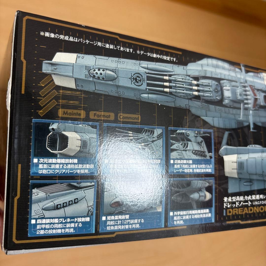 バンダイ 宇宙戦艦ヤマト2202 1/1000 地球連邦主力戦艦 ドレッドノート