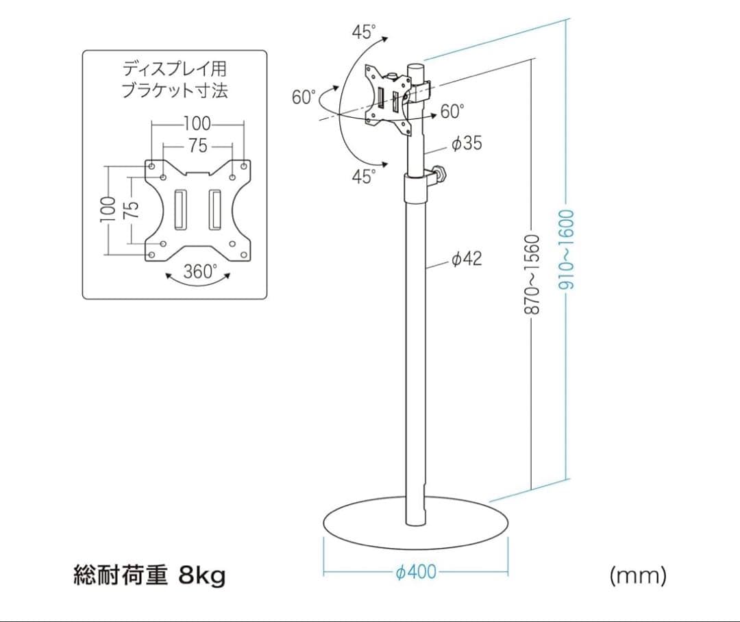 サンワサプライ モニタースタンド CR-LAST36