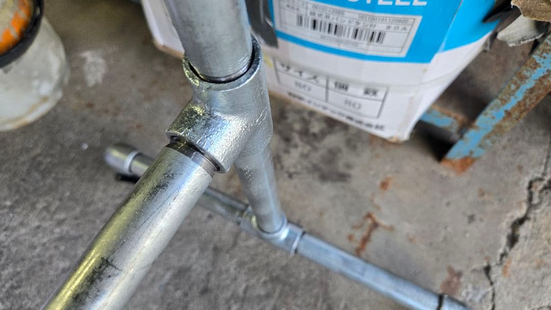 金属製ハンガーラック キャスター付き