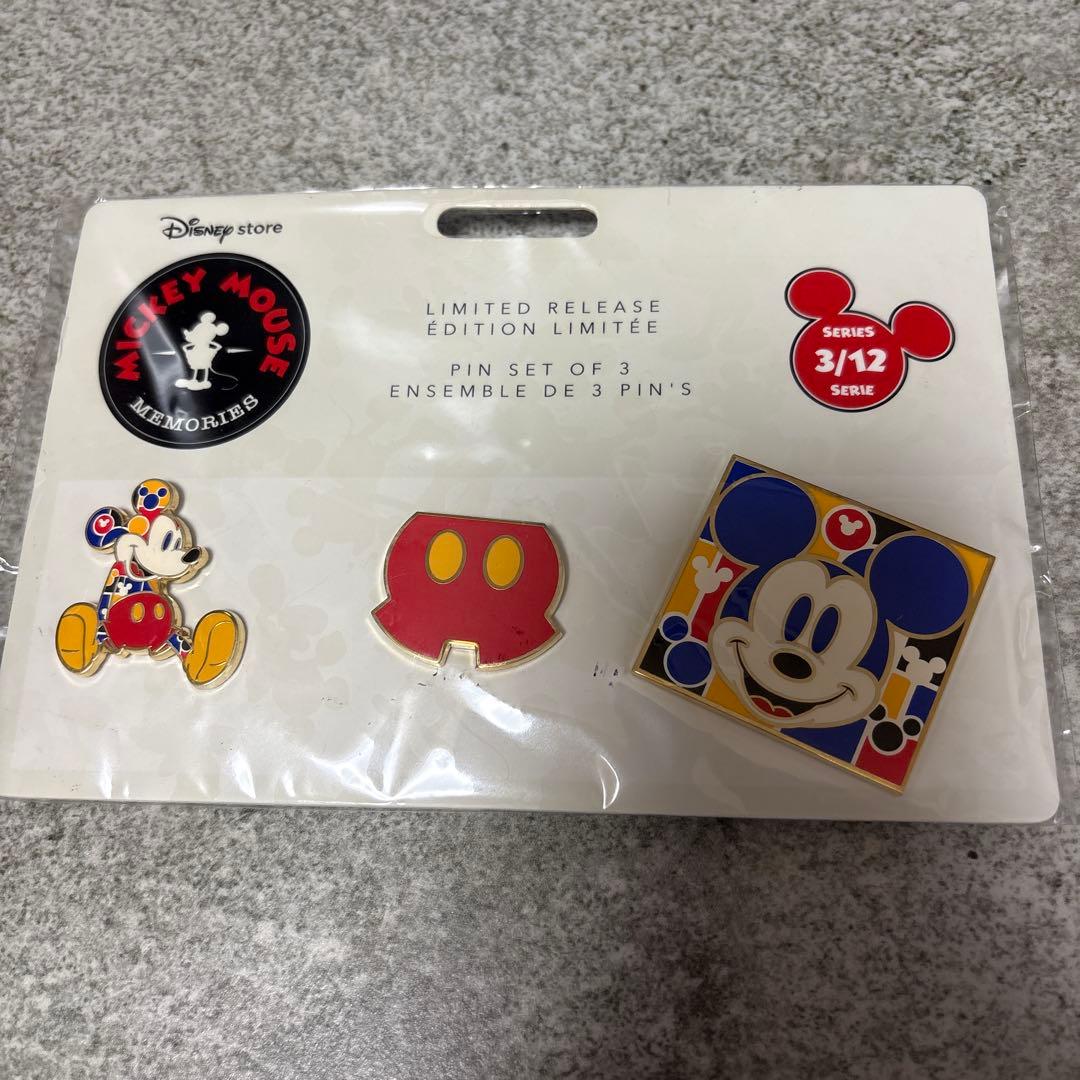 ミッキーマウス 限定ピンセット 3個セット
