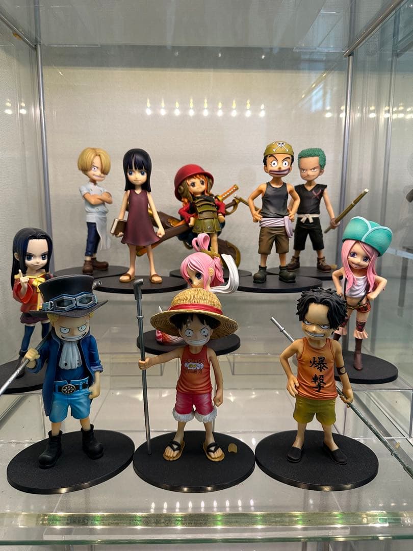 ルフィ エース　サボ ONE PIECE ゾロ チョッパー サンジ ナミ　幼少期