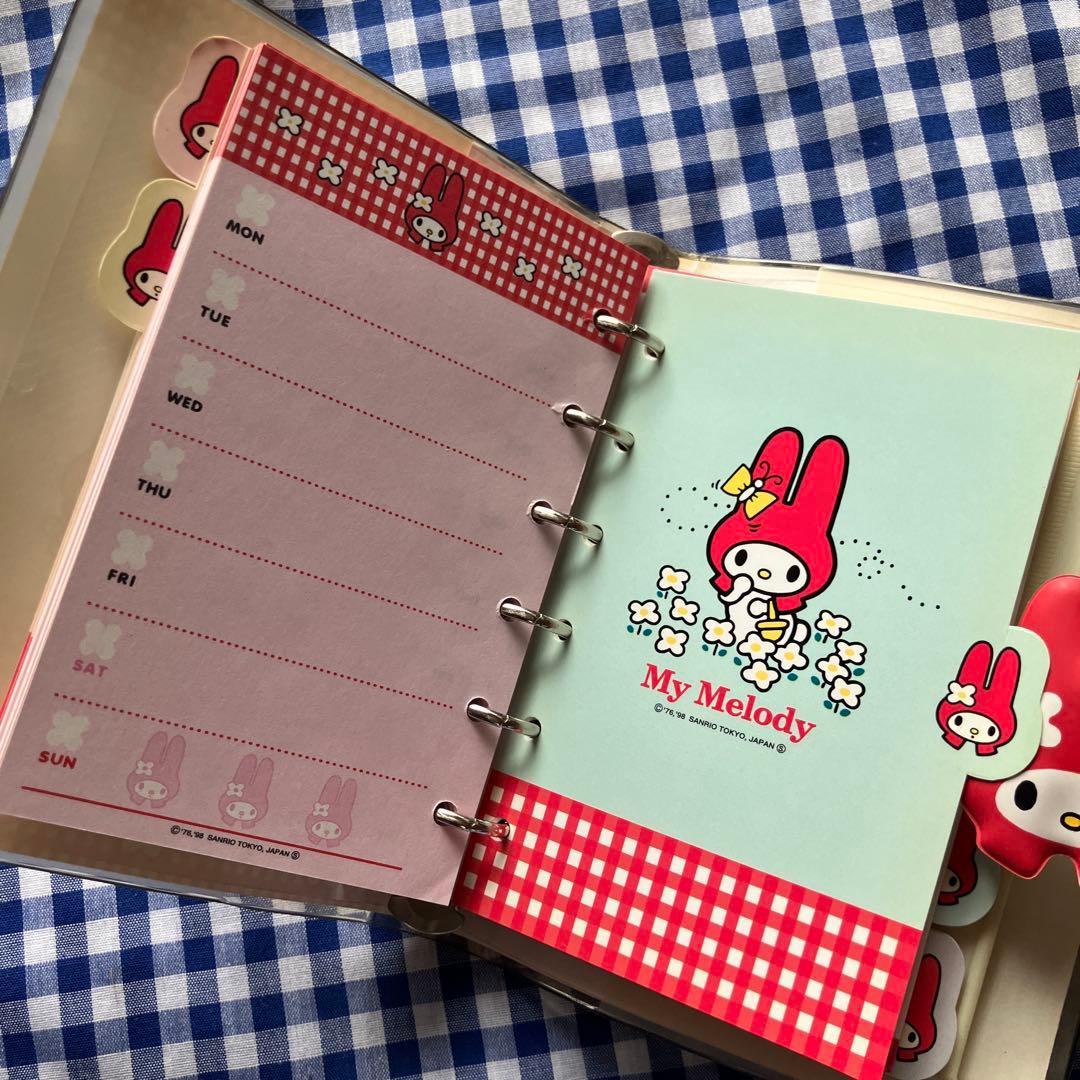 マイメロディ システム手帳 レトロ 当時物