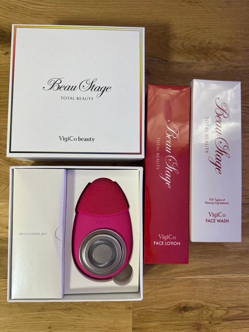 BeauStage VigiCo』シリーズは、音波振動により汚れを浮き上がらせる