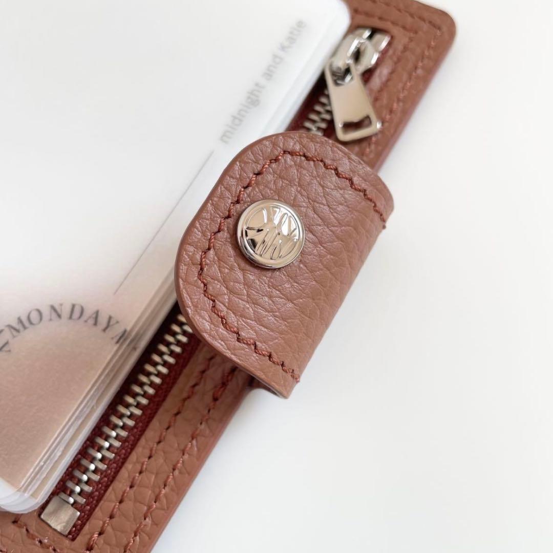 早い者勝ち　韓国　バインダー　貯金　M5 ブラウン　リフィル　手帳