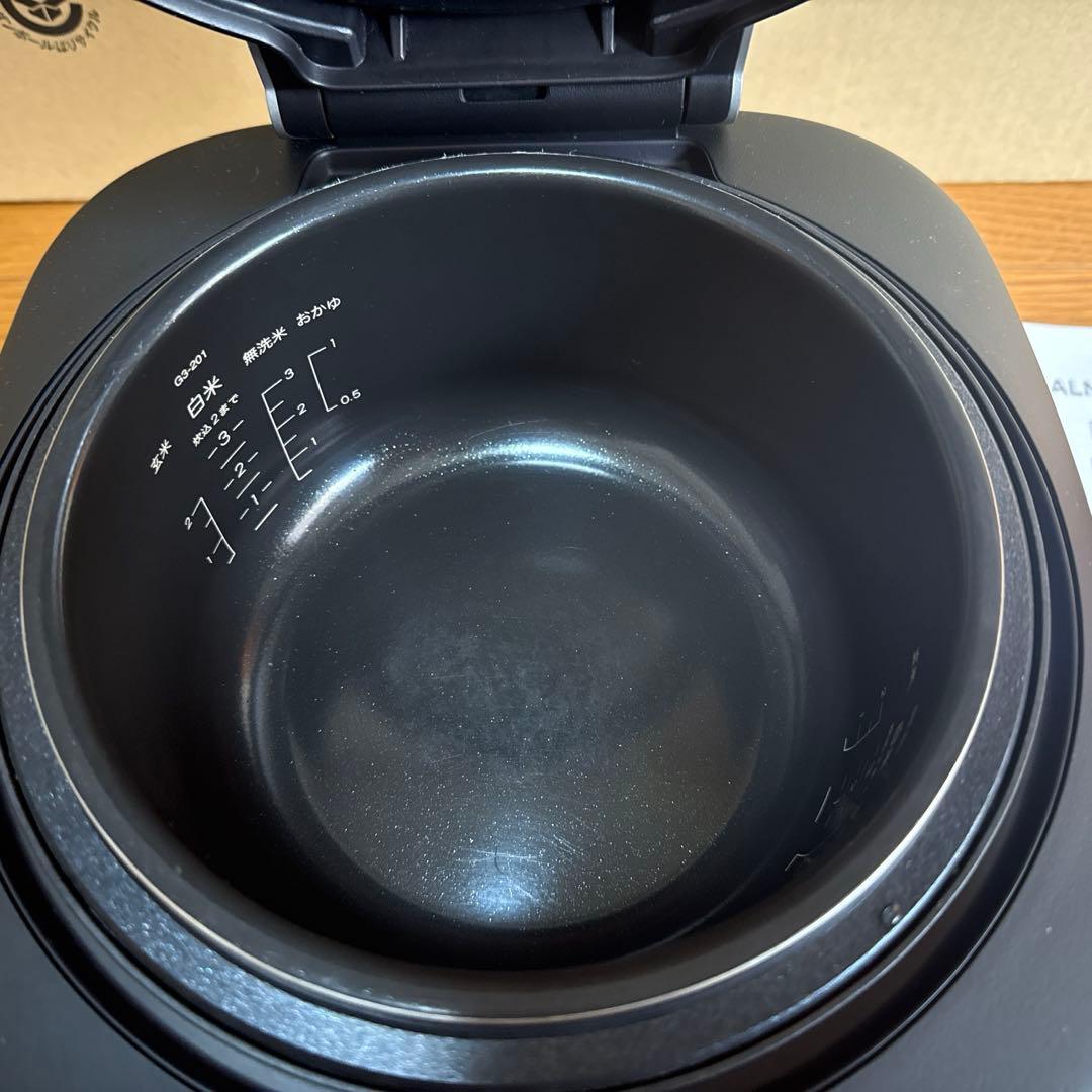 BALMUDA The Gohan 炊飯器　K08A しゃもじ付