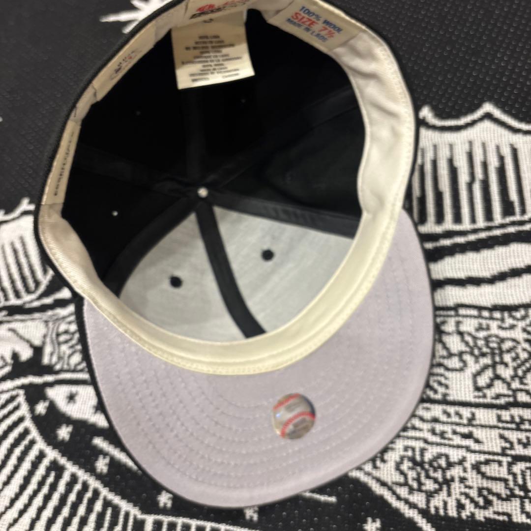 ニューエラx FEAR OF GOD 59Fifty シカゴホワイトソックス黒