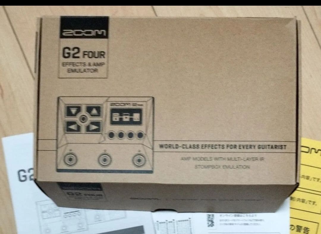 美品 ZOOM G2 FOUR ギター用マルチエフェクター