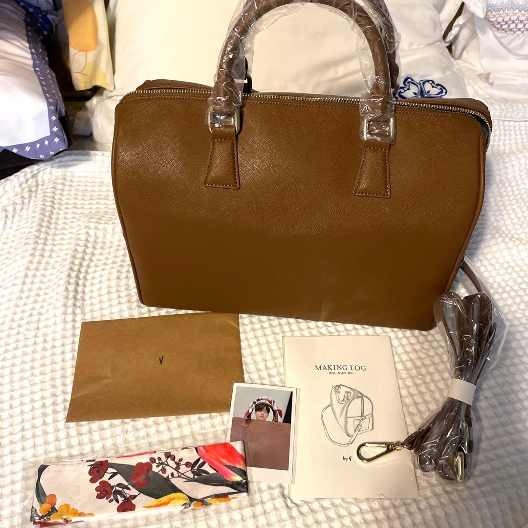 BTS アーティストメイド　V テテ　ボストンバック