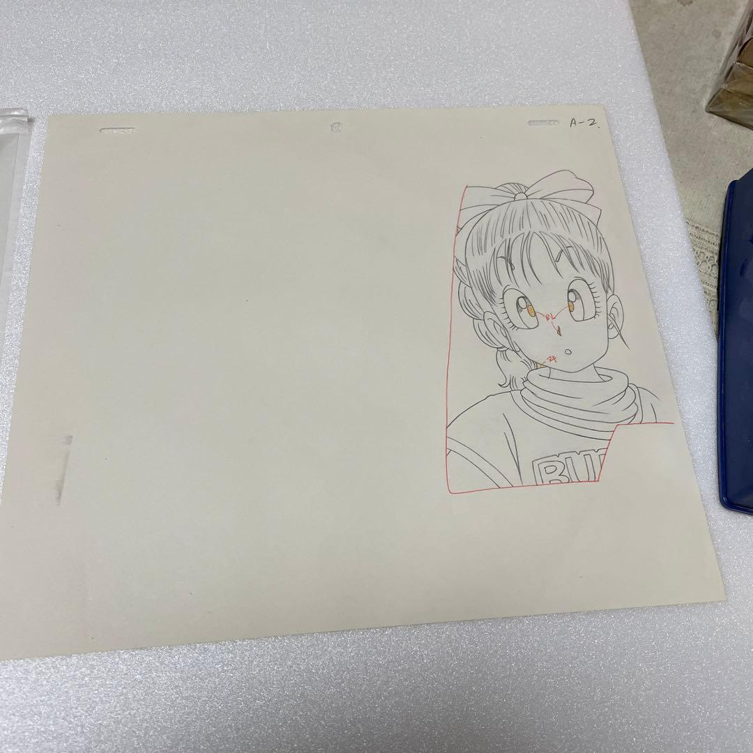 ドラゴンボールＺ ブルマ セル画 動画 その②