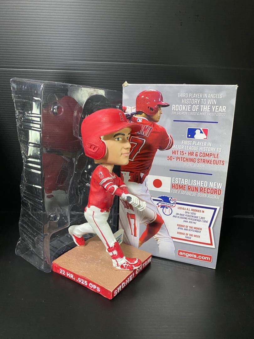 【最安値】大谷翔平 ボブルヘッド 2018年ルーキー・オブ・ザ・イヤー