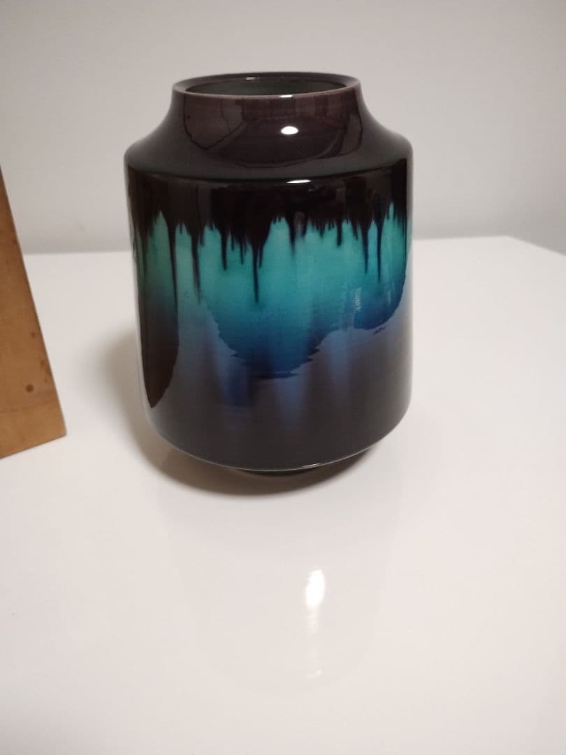 九谷焼 人間国宝 徳田正彦 三代目「徳田八十吉」 花器