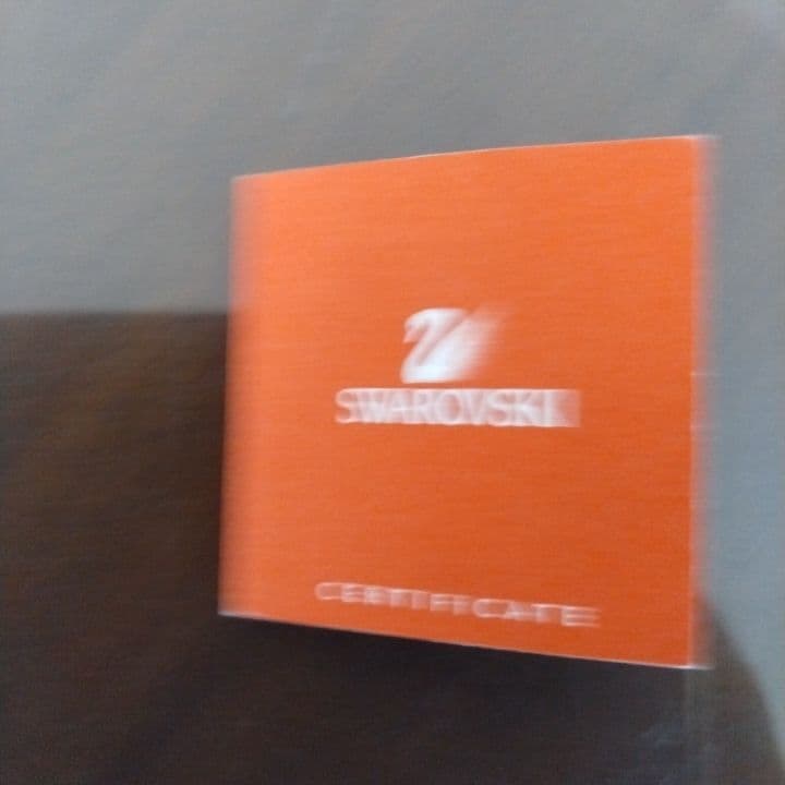 SWAROVSKI クリスタル ケーキ型 装飾品⭐︎お買い上証明書付き