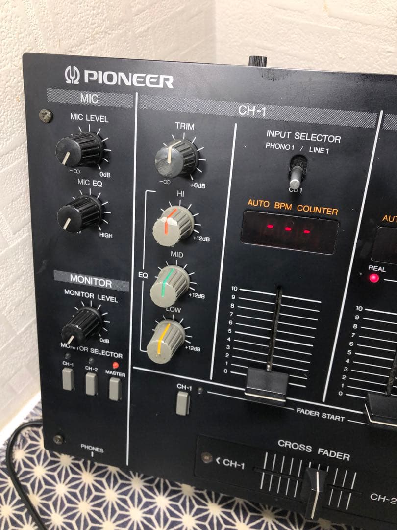 pioneer dj パイオニア　DJM-300 フェーダーメンテナンス