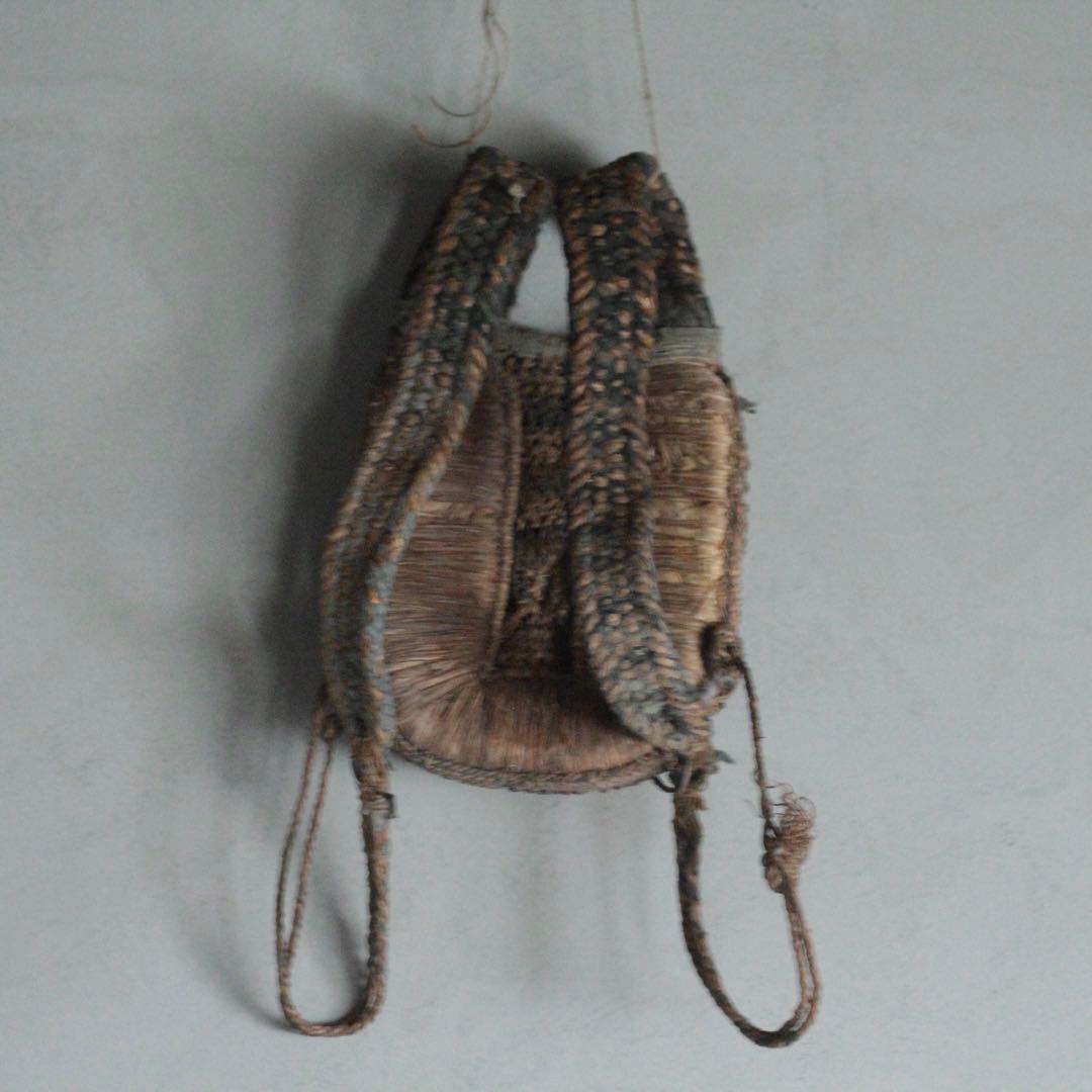 古い ばんどり 背負子 民芸 日本の古道具 アンティーク 古道具