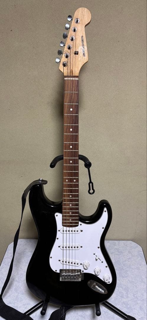 SELDERエレキギター ブラック