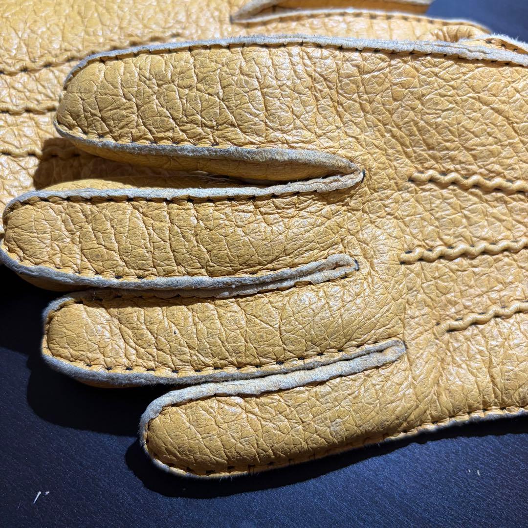 DENTS デンツ ペッカリーレザー カシミアライナー ヘリテージコレクション7