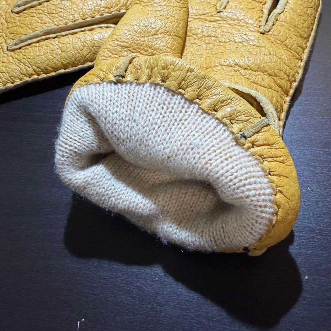 DENTS デンツ ペッカリーレザー カシミアライナー ヘリテージコレクション7