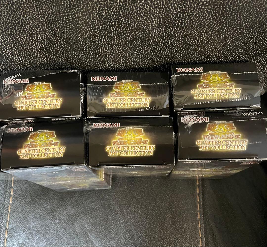 遊戯王　QUARTER CENTURY ART COLLECTION 10box