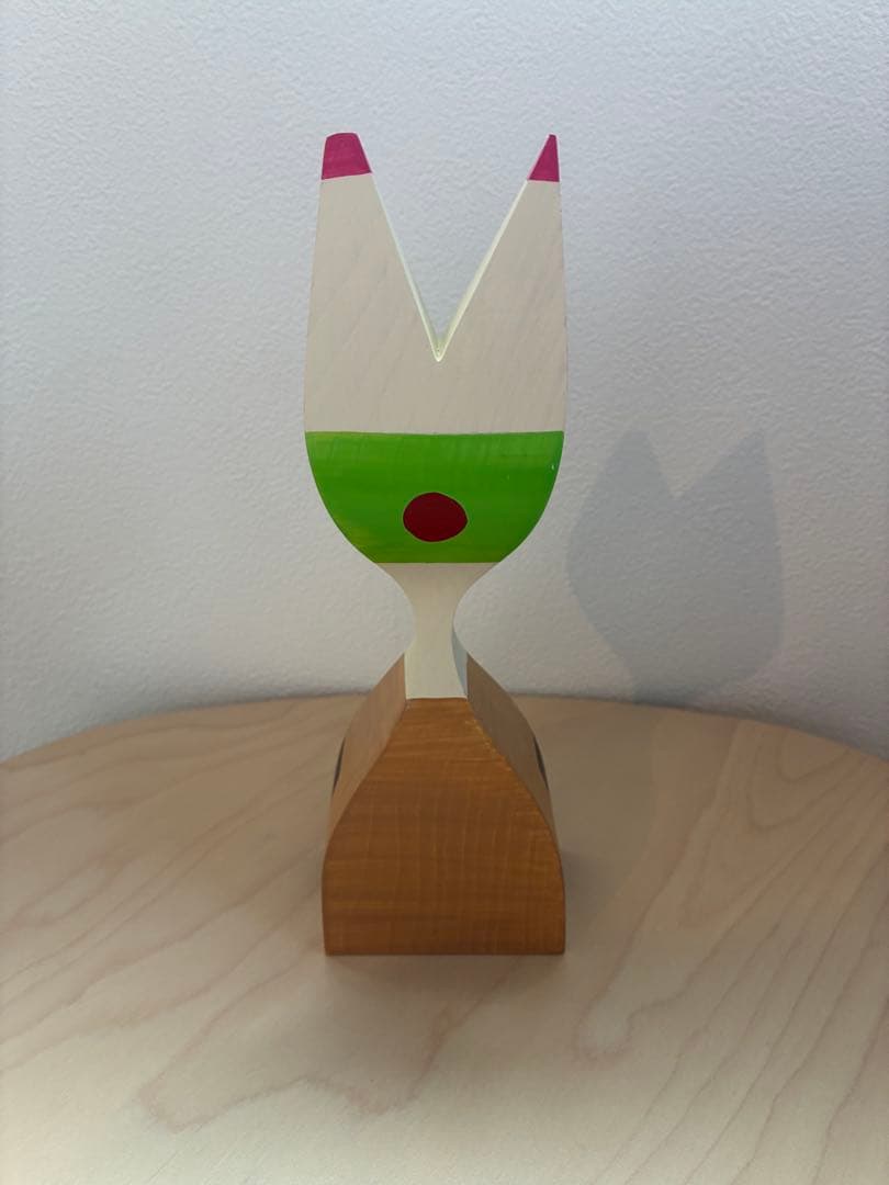 AJI PROJECTとりプルポ鹿の像ウッデンドールズNo.9 アート3点セット