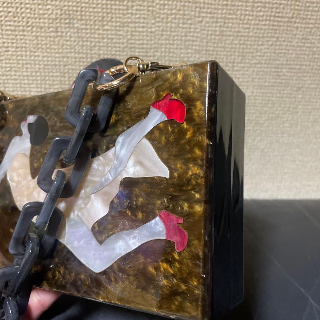 t*m様 アートデザイン アクリル バック　ヴィンテージ　赤いハイヒール