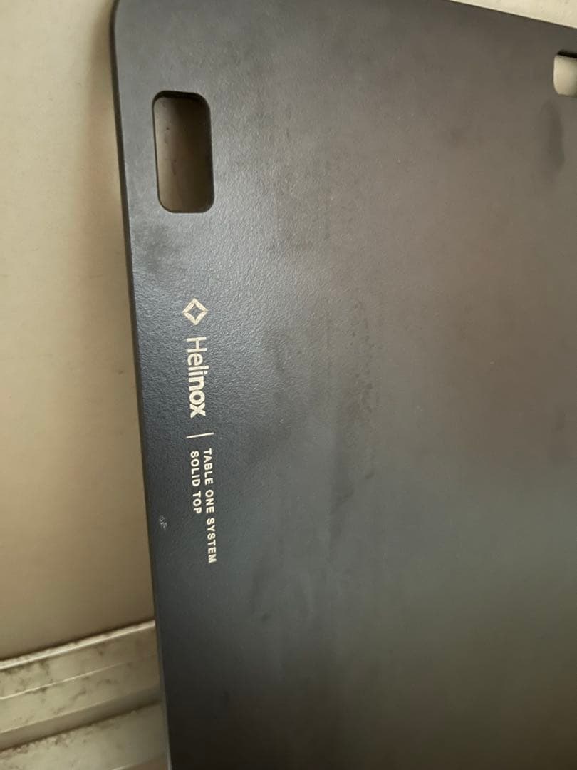 ヘリノックス ワークトップタクティカル　(ブラック）天板のみ