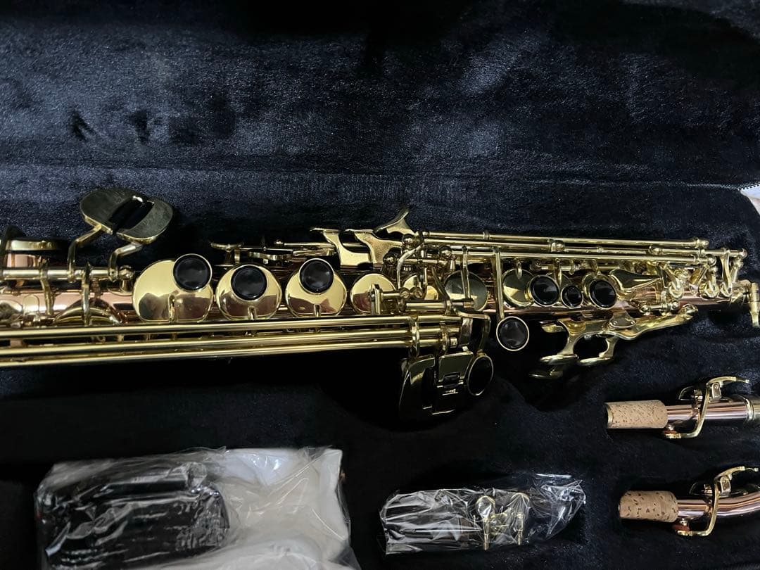 【新品】銅管体 ソプラノサックス HighGキー