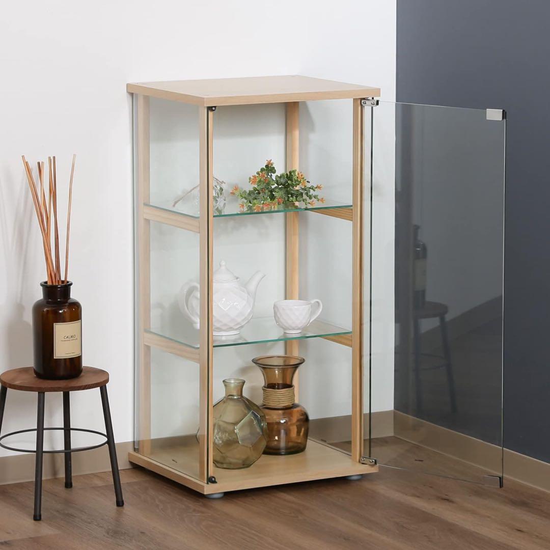 不ニ貿易　フィギュアケース(ガラスケース) 3段