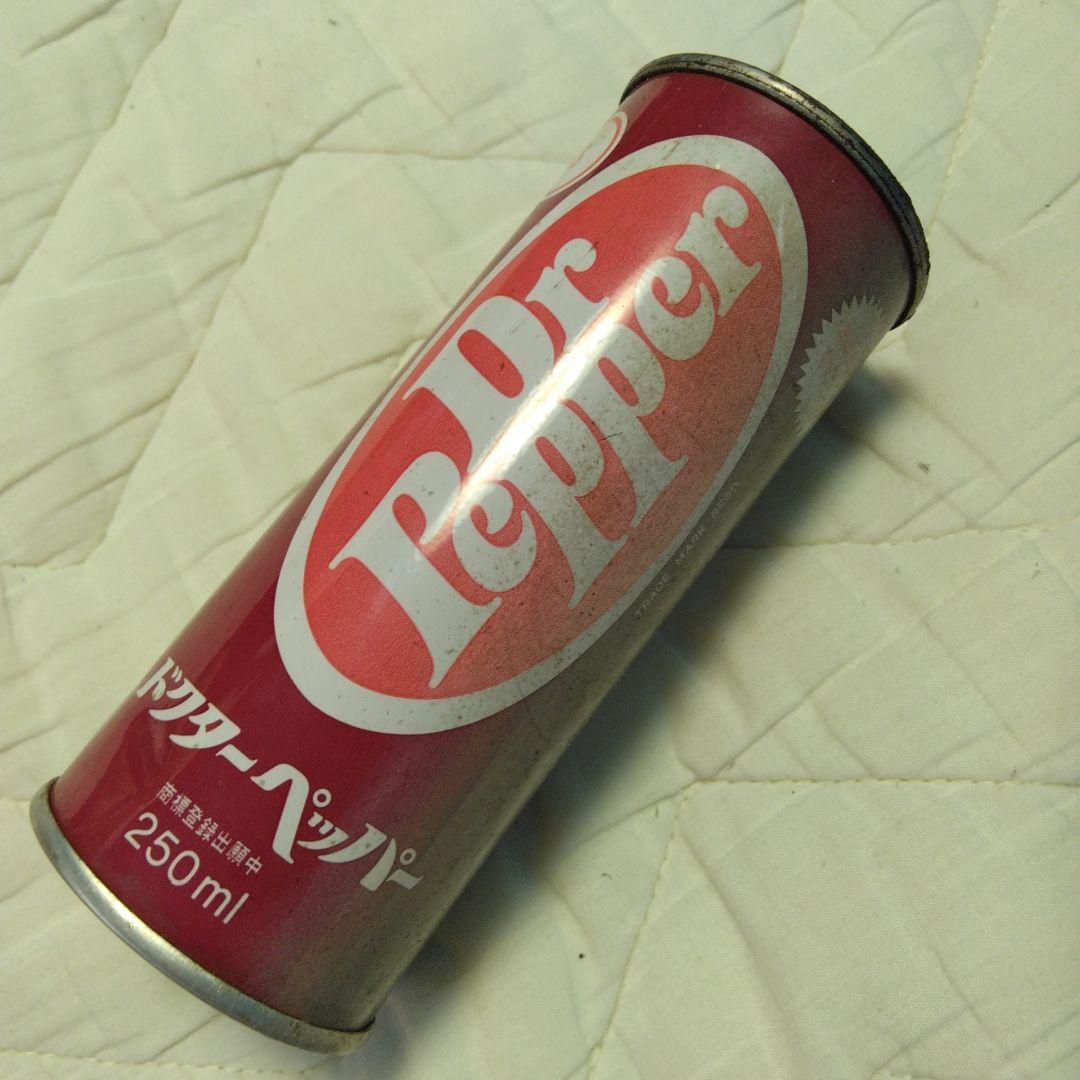 1977年16週製造物　Dr Pepper 250mlディスプレイ缶 未開封