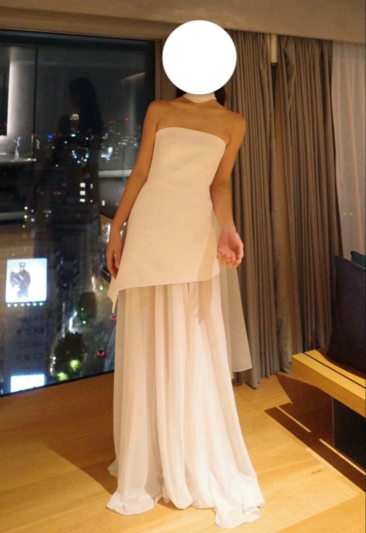 【MATTERS STORE】ホワイトスリットドレス