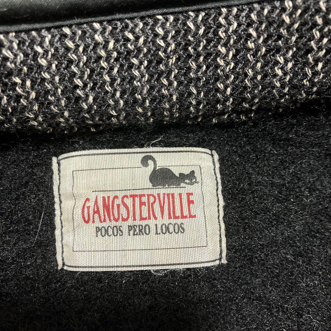 GANGSTERVILLE ビーチクロスベスト S ごま塩