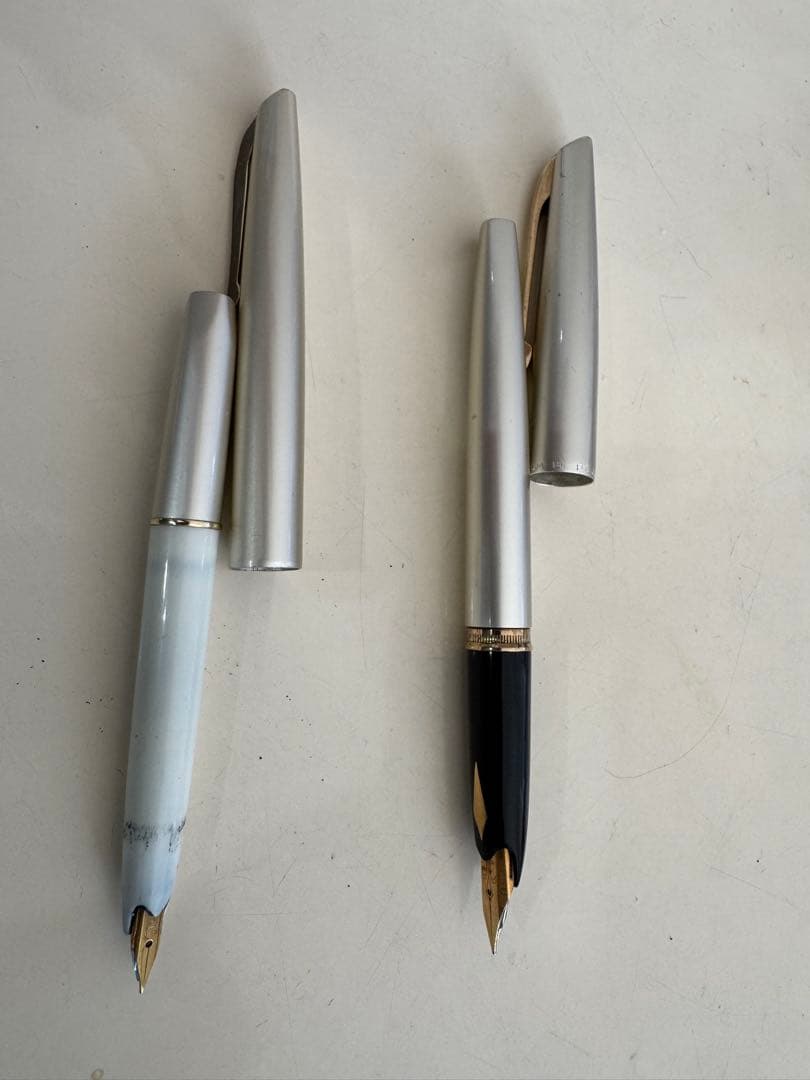 プラチナ PLATINUM 万年筆 18K 2本