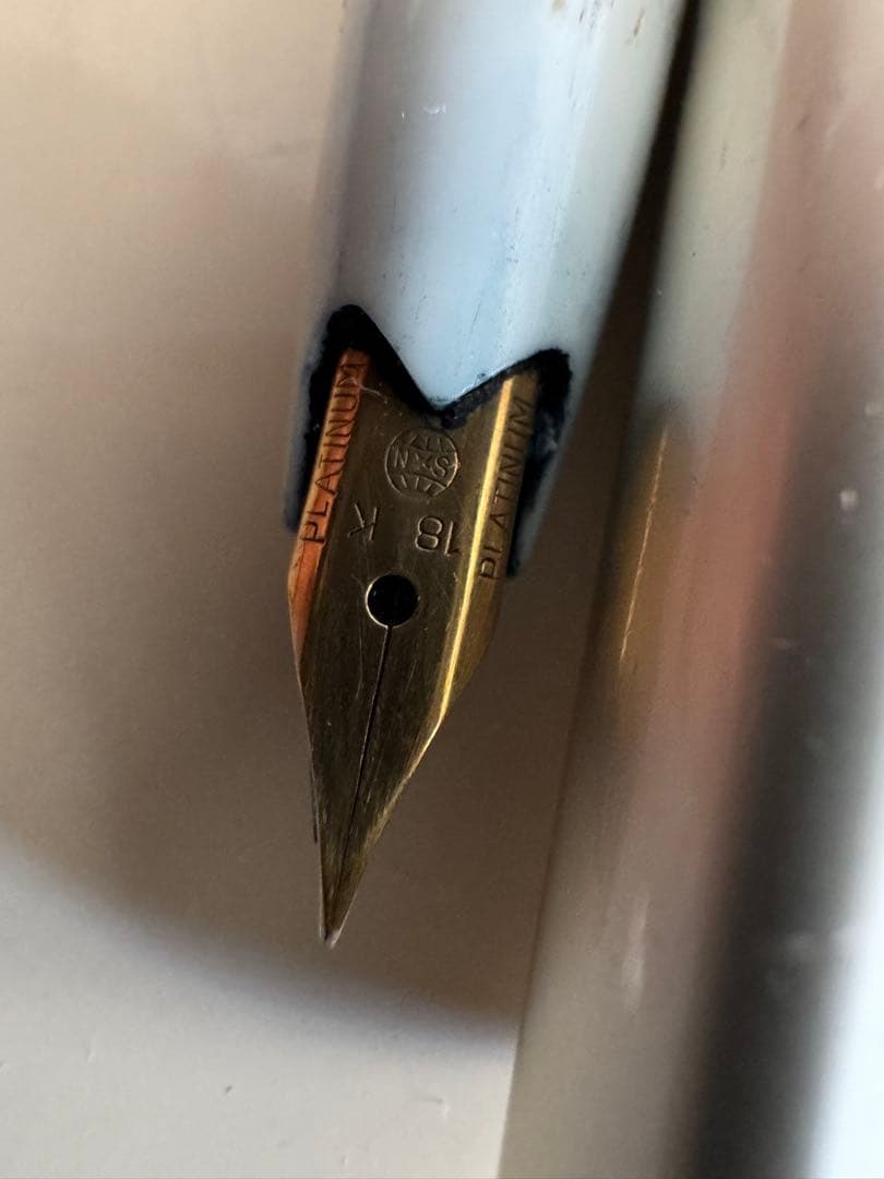 プラチナ PLATINUM 万年筆 18K 2本