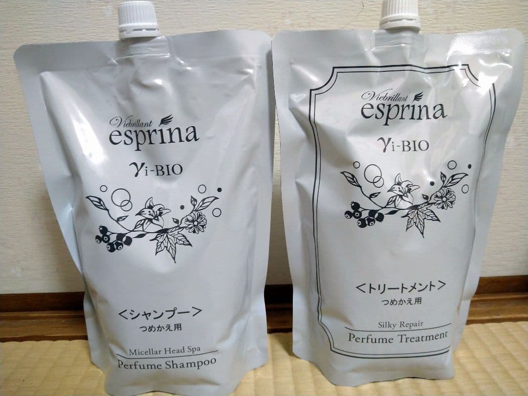 エスプリーナvi-BIOシャンプー＆トリートメント詰替＋トラベルセット150ml