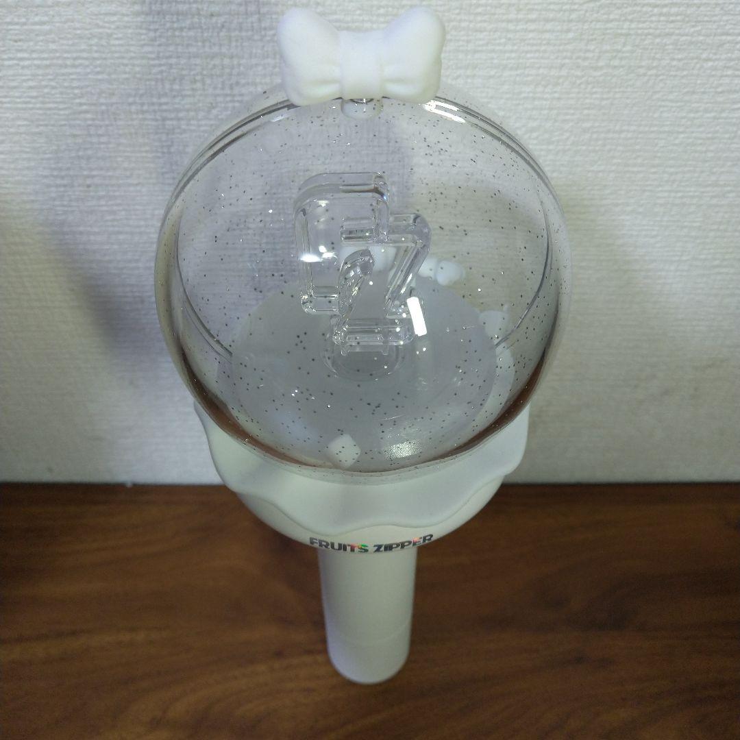 【未使用】FRUITS ZIPPERペンライトホワイト(オリジナルショッパー付)