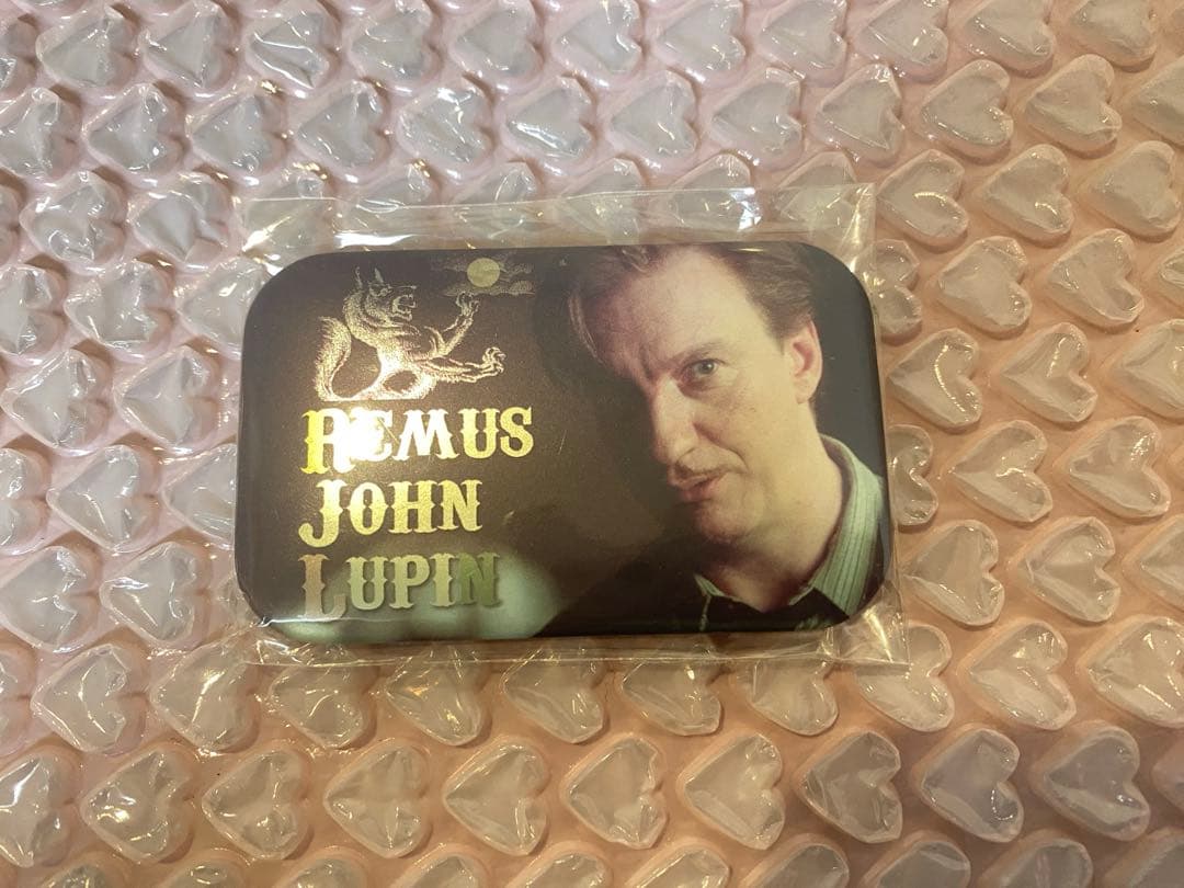 ハリポタ ハリーポッター スクエア 缶バッジ ルーピン