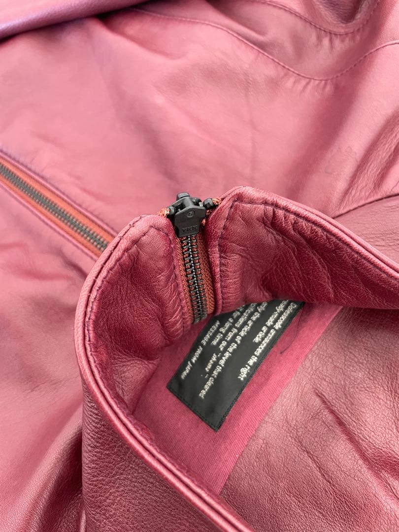 メンズ レザージャケット 牛革　サイズ40