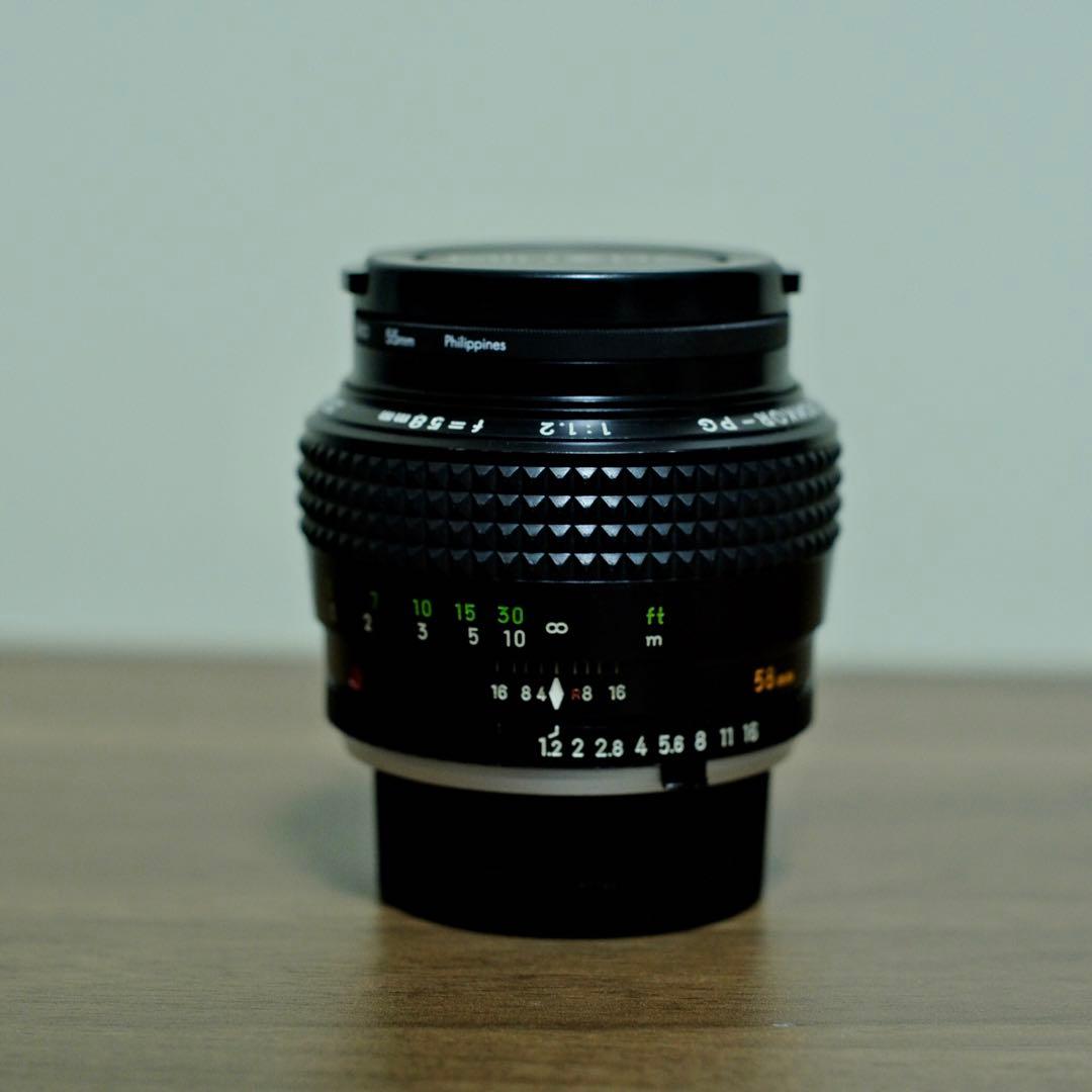 レンズ(単焦点) MINOLTA PG-ROKKOR 58mm f/1.2 (Sony E)