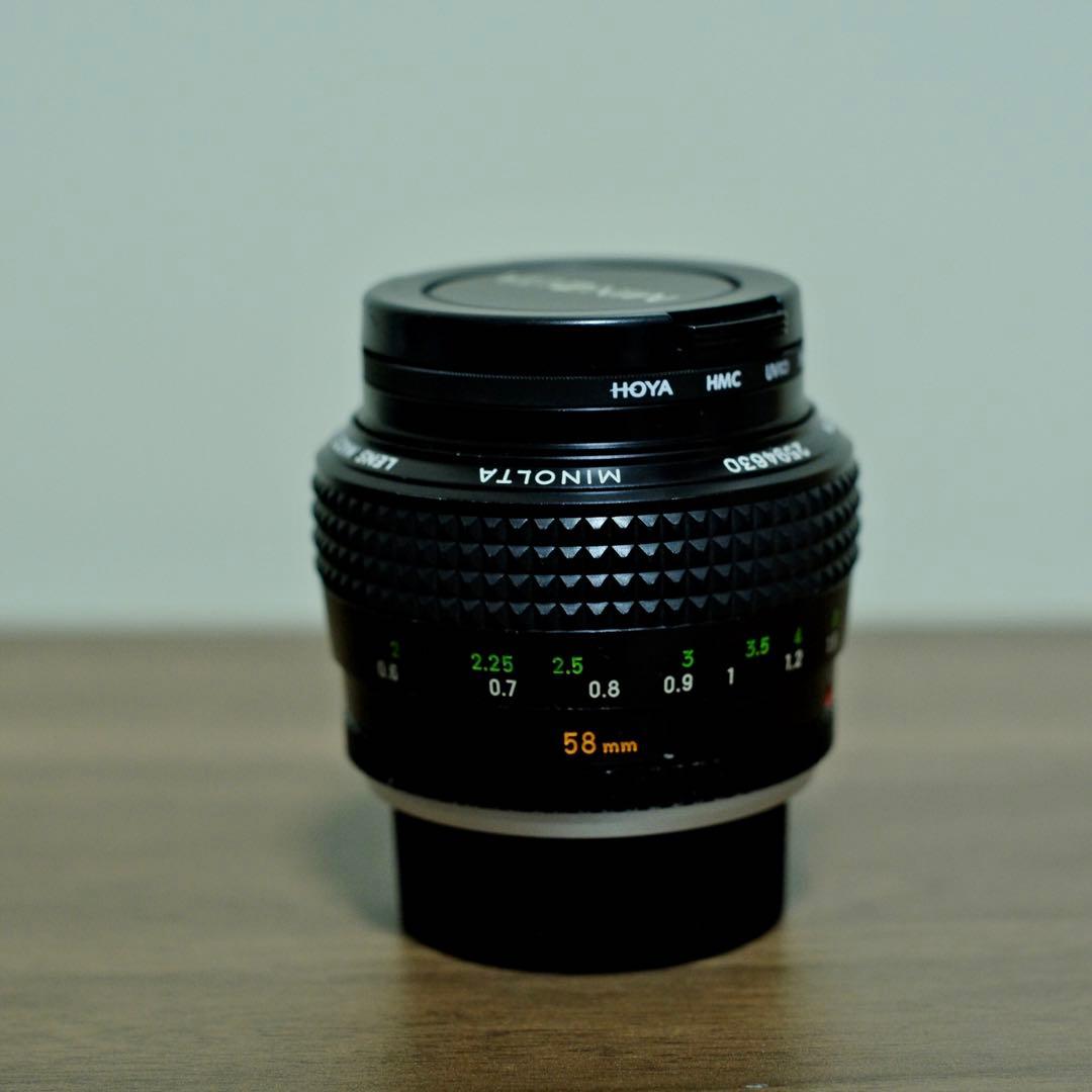 レンズ(単焦点) MINOLTA PG-ROKKOR 58mm f/1.2 (Sony E)